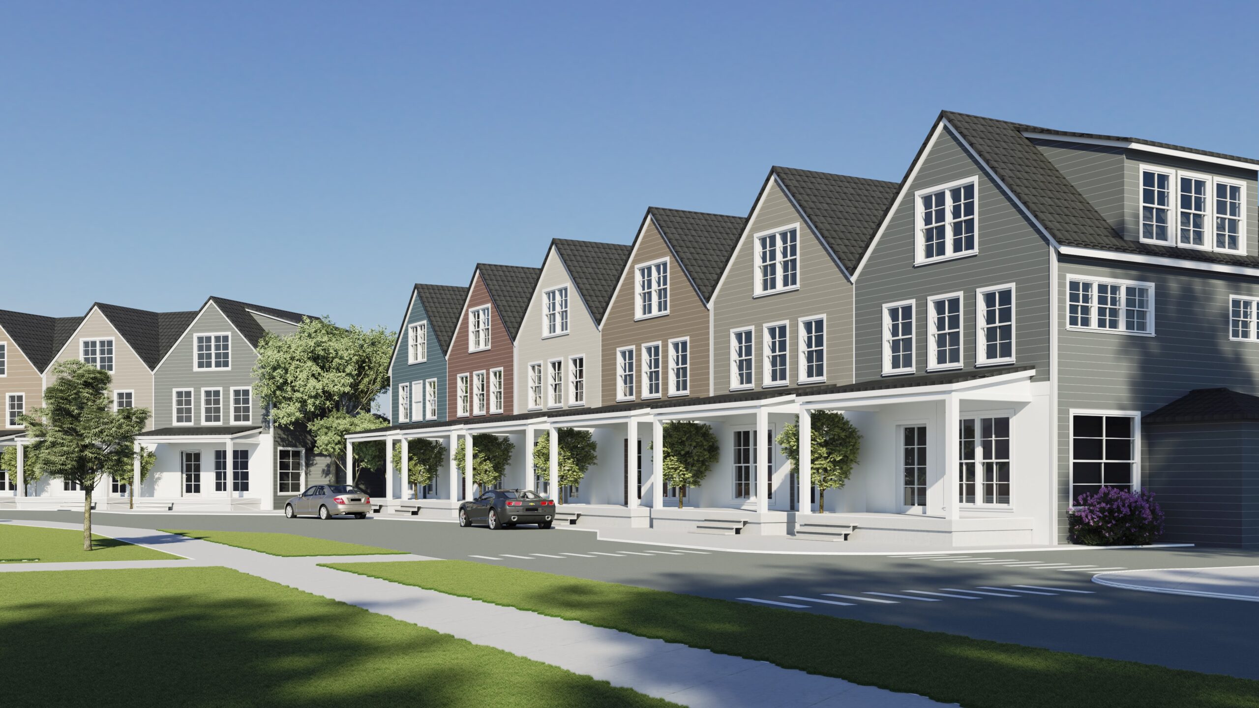 Townhouses at Frontrunner Park Property The Downs